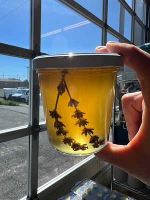 Lavender and Lavender infused honey