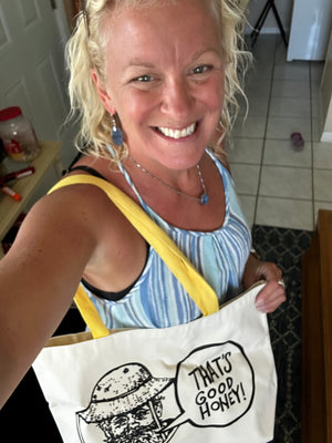 Sunny Honey Tote Bag!