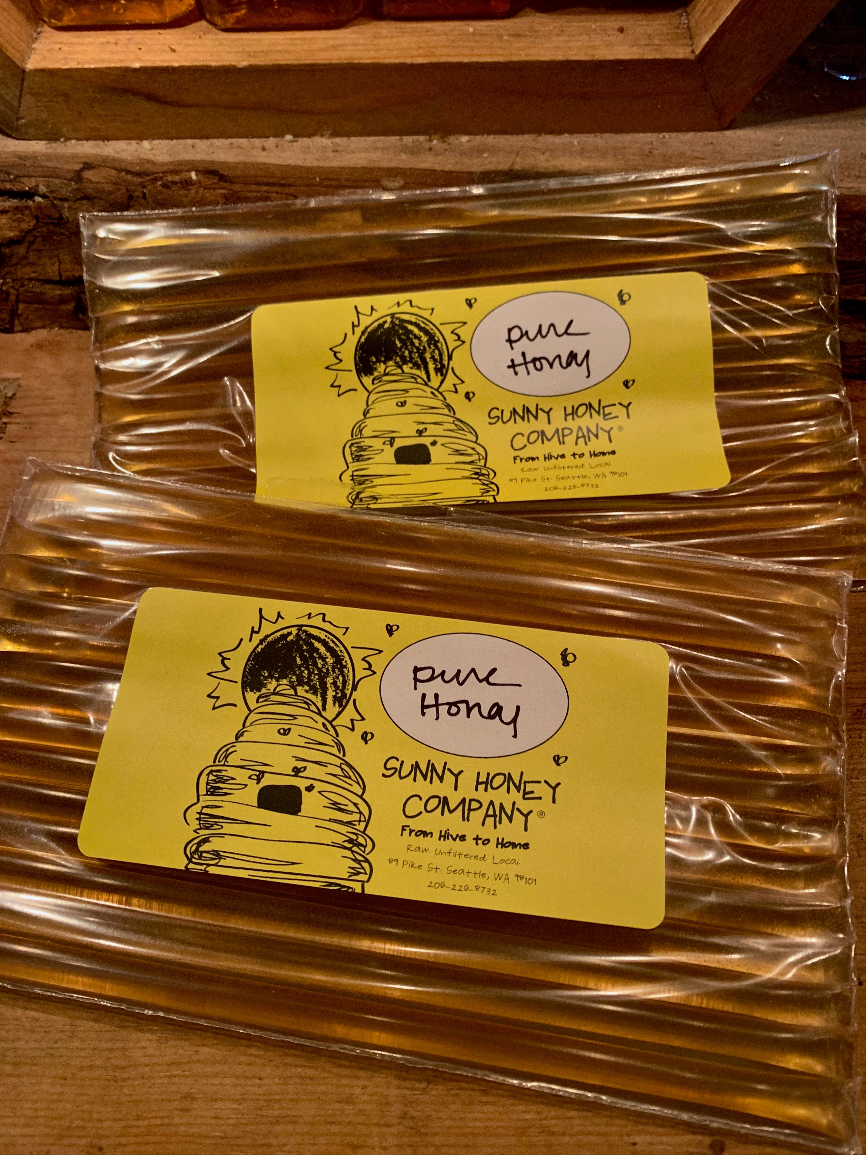 Honeystick Packs PURE HONEY!