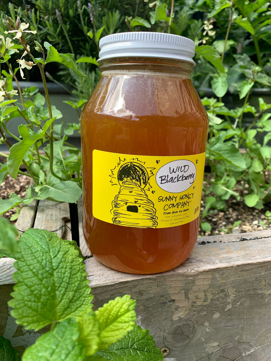 Wild Blackberry Honey -from Washington